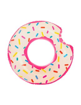 Opblaasbare donut roze