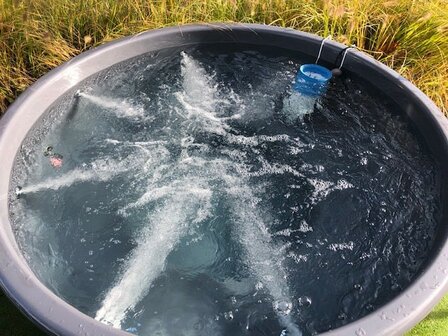 Hottub spa in de tuin