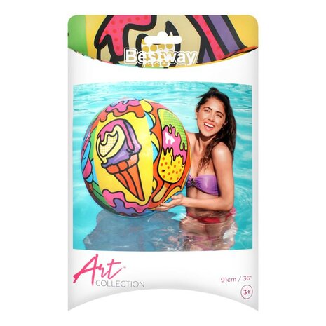 Pop beach ball